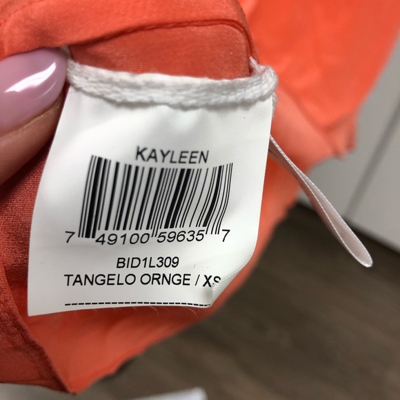 BCBG Kayleen Draped Top - Picture 2 of 5